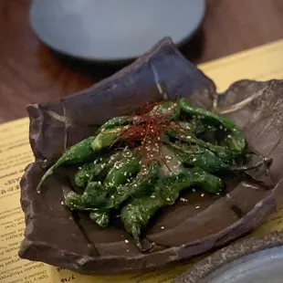 Shishito peppers