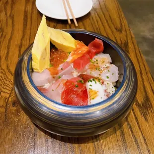 Chrashi bowl.