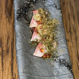 sushi and sashimi, food