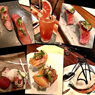 Chef Andy doing his thing. He made that ice cream bombe, which was interesting.