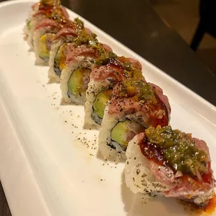 Wagyu Surf and Turf Roll