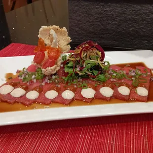 Carp Salad with your choice of Fresh Fish