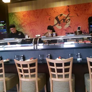 Very nice, clean and calm atmosphere  and delicious food