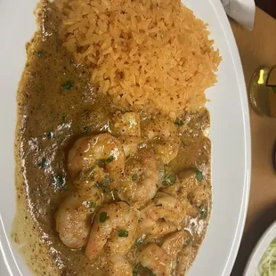 Camerones Fuego - spicy as promised!