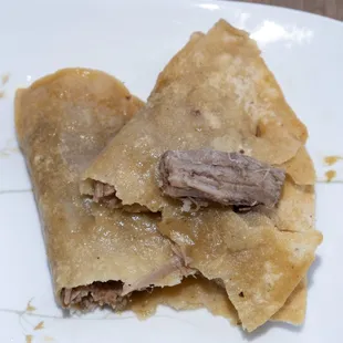 Beef taco