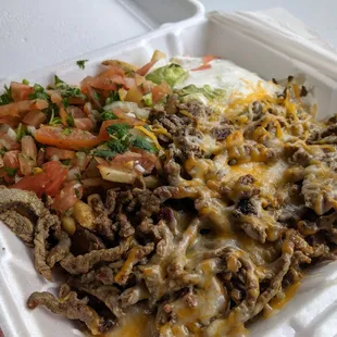 Carne asada fries