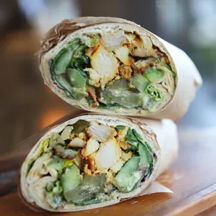 Chicken Kabob Wrap