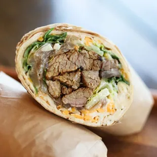 Cheese Steak Wrap