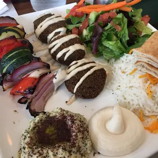 Falafel Veggie Plate