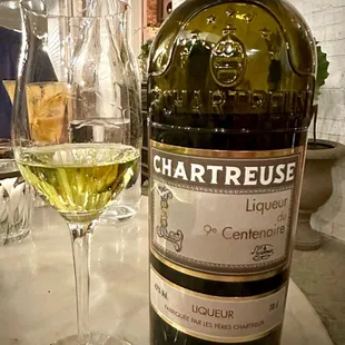 Chartreuse liqueur