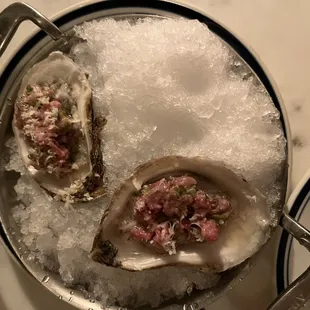 Oysters Steak Tartare