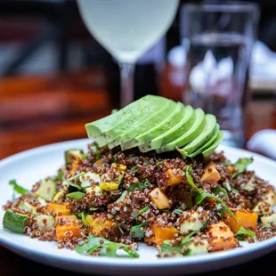 Quinoa brunch bowl