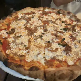 Spicy Sausage Pizza