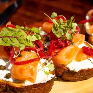 Smoked Salmon Toast