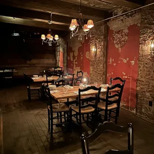 Dining area inside
