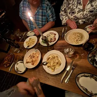 order a little of everything to share
