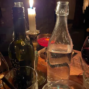 Candle light dining