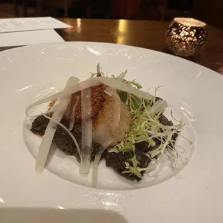 Scallop and Brussel Sprouts