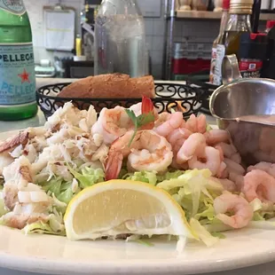 Lump crab and shrimp on the Louie