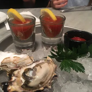 Oysters on Half Shell