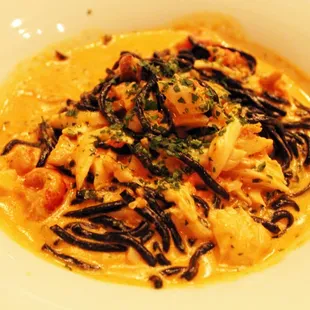 Squid Ink Spaghetti