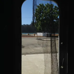 View from within the submarine-like tasting room