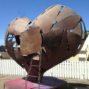 Amazing industrial art, just outside!