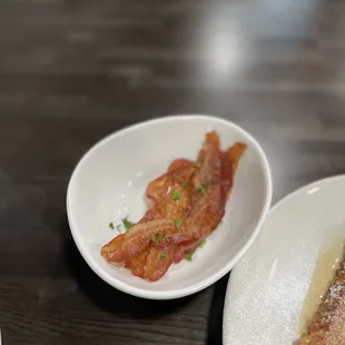 Side of bacon... decent for what it is