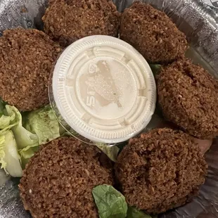 Falafel appetizer