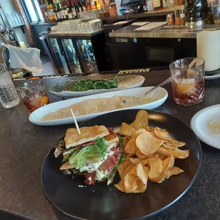 Herb Roasted Tomato Hummus