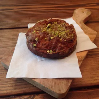Honey Pistachio Kouign Amann