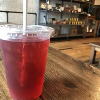 Iced Spiced Hibiscus Tea