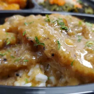 Smothered Porkchop Dinner