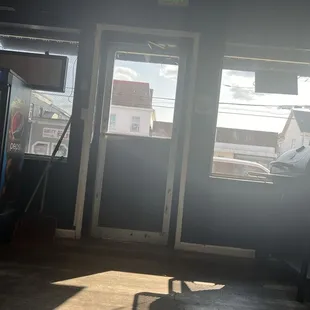 Inside door entrance