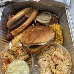 Cook out platter - before