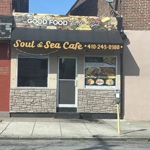 Front outside area of Restaurant