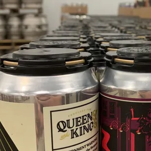a can of queen of the kings