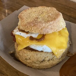 Bacon egg and cheese