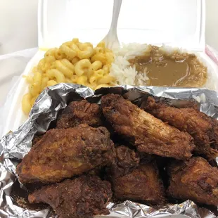 4 Pieces Wings Dinner Platter