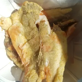 Nothing worse the Badly fried fish