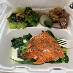 Blacken Salmon Platter  Salmon Salmon