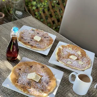 Chocolate Chip Pancake &amp; Lemon Ricotta Pancake