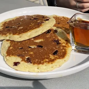 Cranberry Pecan Pancakes
