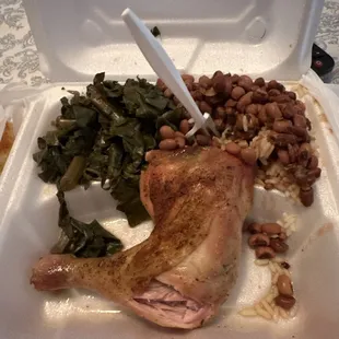 Disappointed and the flavoring I excepted better food .. Only soul food open on Monday don't even have Dressing!!!!!!, I won't be returning