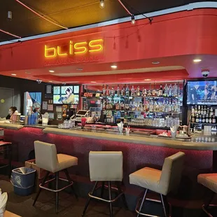 The Bliss Lounge bar