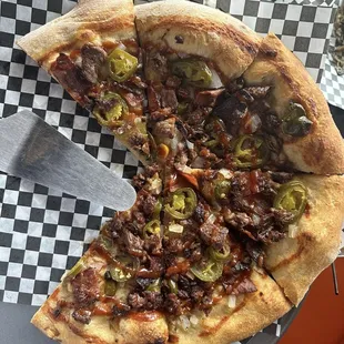 All the smoke pizza. The best.