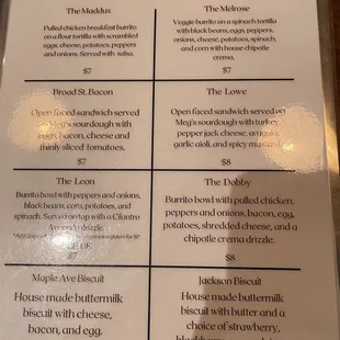 I had maple street biscuit