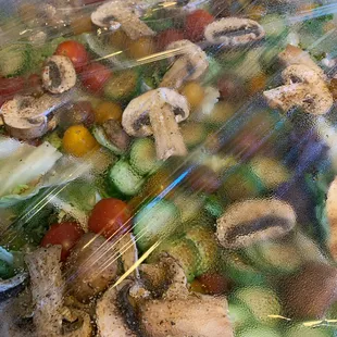 Green garden salad