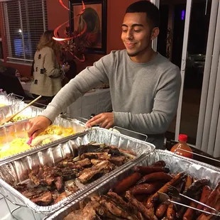 Travelled to Chowchilla, CA to cater a 21st Birthday Party