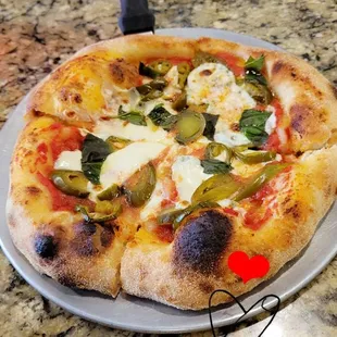 Margherita Brick oven pizza
